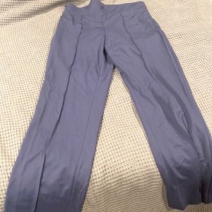 Blue grey rayon cotton pant